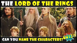 THE LORD OF THE RINGS | CHARACTER QUIZ | CAN YOU NAME THE CHARACTERS? screenshot 2