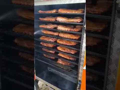 Smoking 100 Pounds Of Spare Ribs At One Time 
