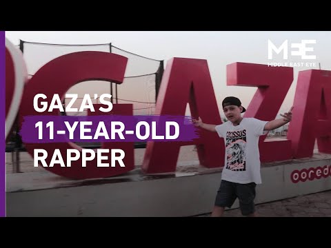 ‘I want to spread the peace’: Meet Gaza’s 11-year-old rapper