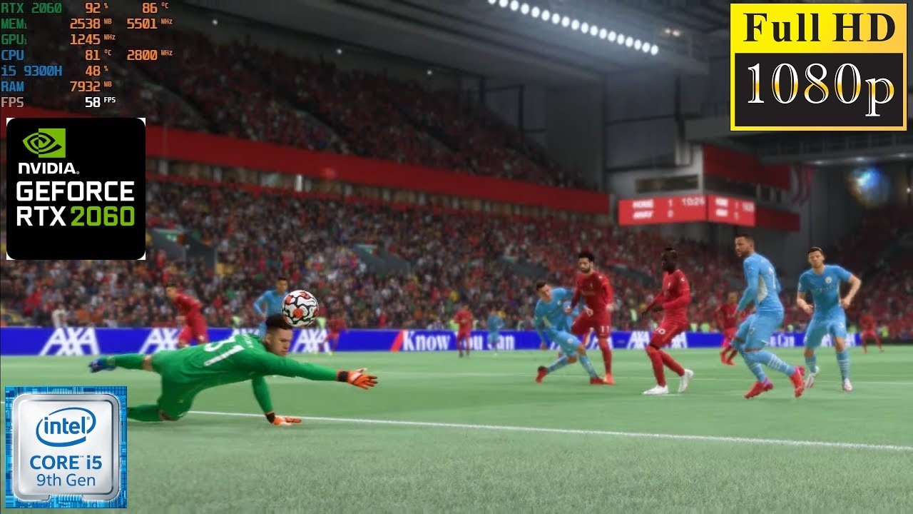 FIFA 22 Gameplay PC, 1440p HD