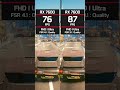 RX 7600 FSR 4.1 vs FSR 3.1 Cyberpunk 2077 benchmark #benchmark #gaming