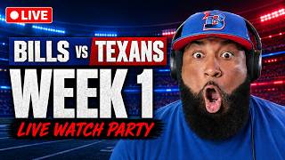Bills vs Texans LIVE Week 1 | NFL Play‑by‑Play, Watch Party & Full Game Breakdown