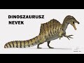 Dinoszaurusz nevek