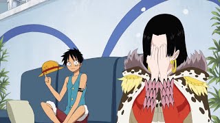Luffy And Hancock Kiss Each Other 😍 One Piece Funny Moment 😂 [ ENGLISH DUB ]