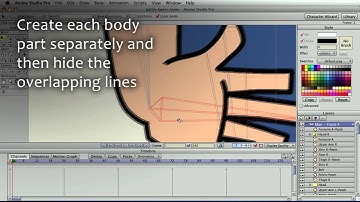 Anime Studio 9 & 9.5 Pro Feature Overview - Patch Layers