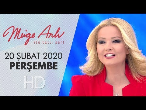 Müge Anlı ile Tatlı Sert 20  Şubat 2020 | Perşembe