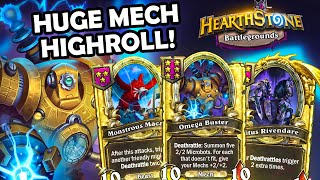 Golden RIVENDARE, OMEGA BUSTER And MACAW! | Hearthstone Battlegrounds