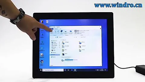 HMI Panel PC/Industrial Monitor/Embedded Panel PC for Industrial Automation Equipment