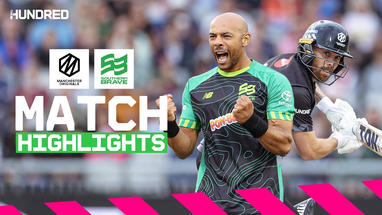 IT WENT DOWN TO THE WIRE 👀 | Manchester Originals vs Southern Brave Highlights