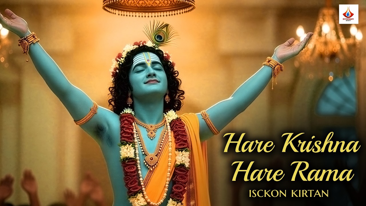 ISKCON Kirtan Soulful Chant | Hare Krishna Hare Rama Mahamantra | Deep Peace & Devotion