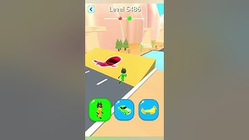 🔥 Shape - Shifting & Transform The Character 👀 Level - 5486 #shapeshifting #gameplay #shorts #viral