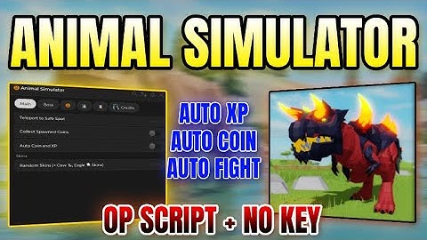 *NEW WORKING* Animal Simulator Script (AUTO COIN, AUTO XP, COLLECT COINS, AUTO FIGHT) 2025