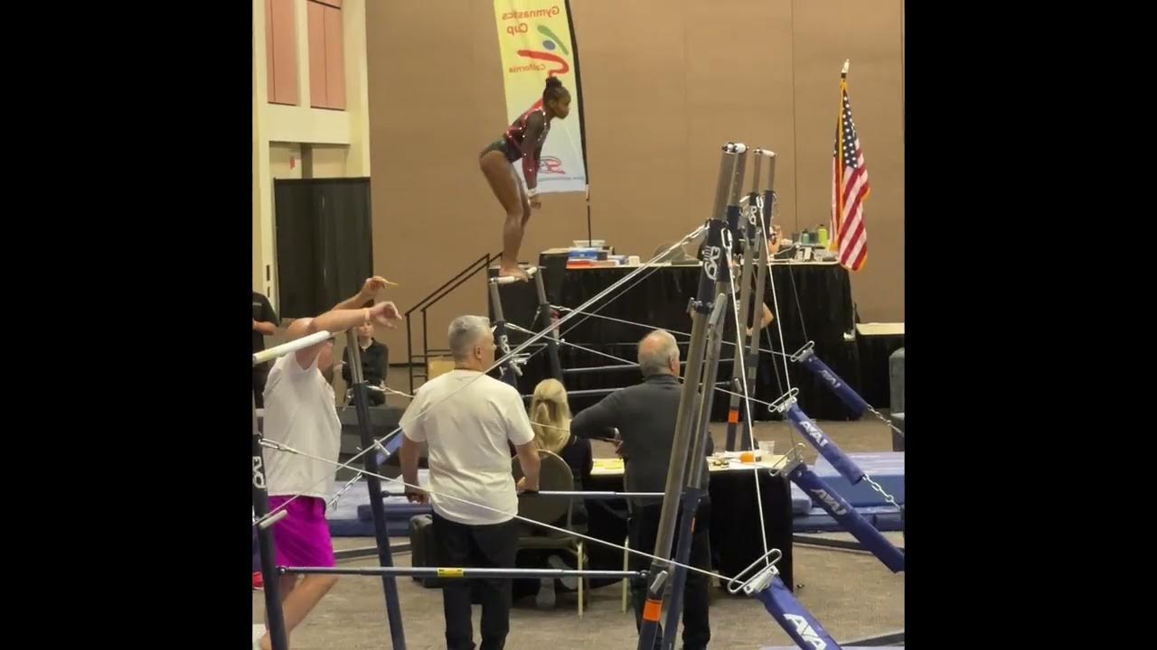 Jada Yapp Bars Level 10, Palm Springs Gymnastics Cup YouTube