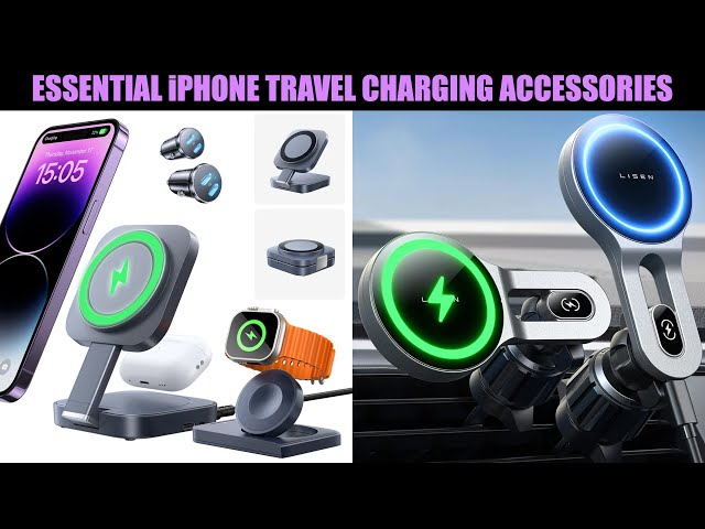Essential iPhone Travel Charging Accessories | LISEN class=