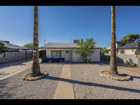 1923 E Yale Street, Phoenix, AZ home video tour