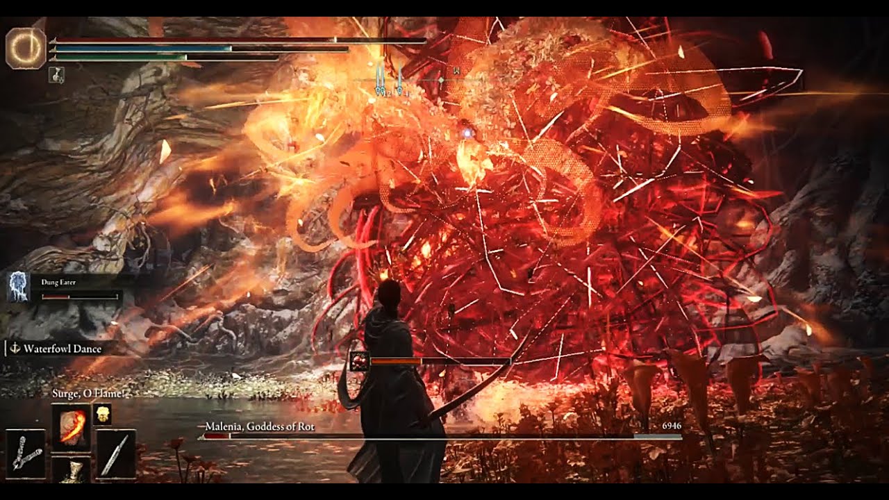 Elden Ring: Custom Spell Mods vs Malenia! [Funny Highlight]