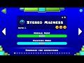 Stereo madness 100 complete all coins  geometry dash