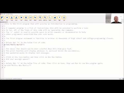 Introduction to Python and the Mu Editor - YouTube