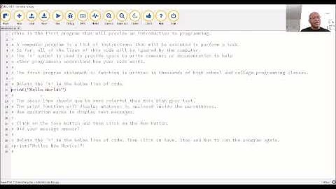 Introduction to Python and the Mu Editor