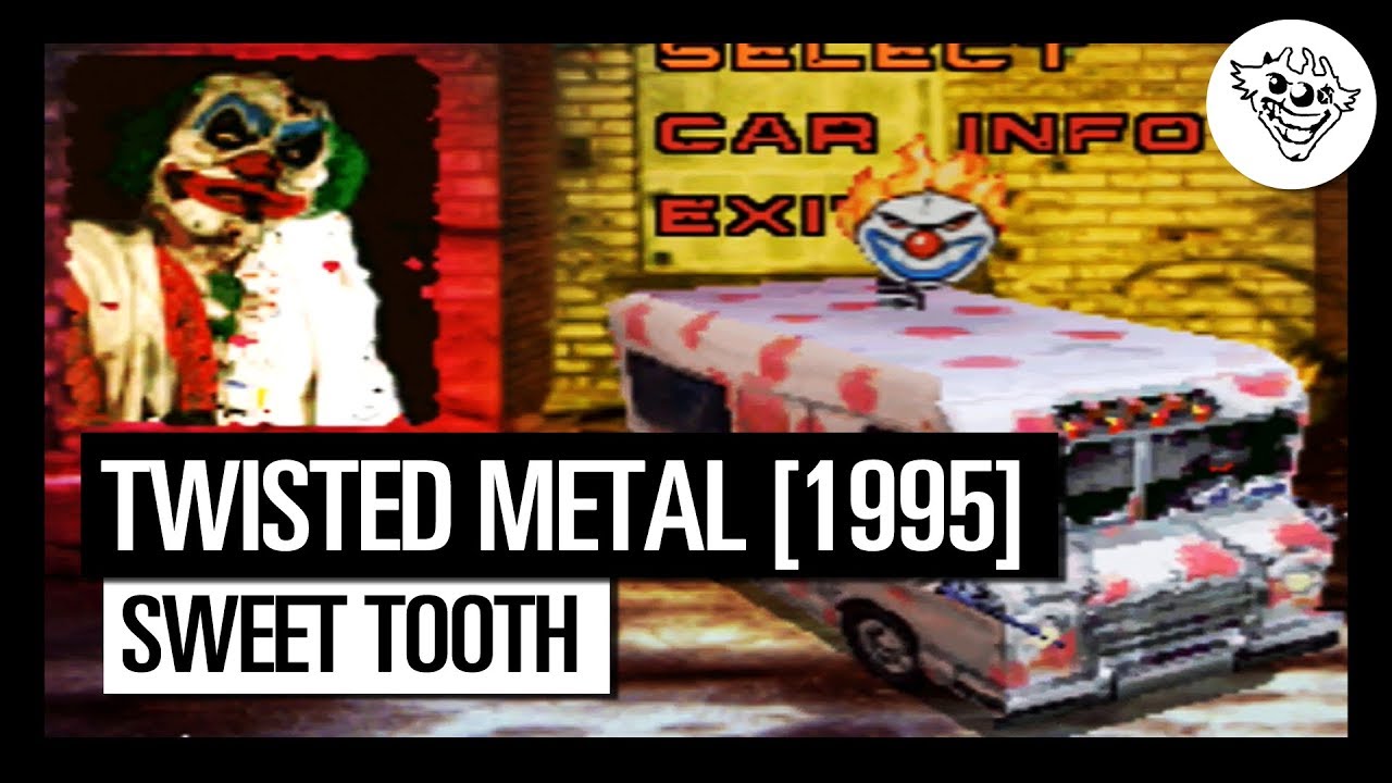 Twisted Metal 1995 Walkthrough Intro Contest Mode 1 Sweet Tooth Youtube