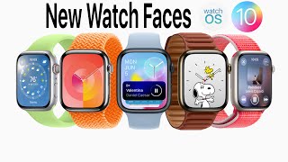 watchOS 10 New Watch Faces & Changes screenshot 1