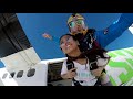 My first SkyDive experience Dubai Мой первый прыжок с парашютом в Дубай أول قفز بالمظلات في دبي