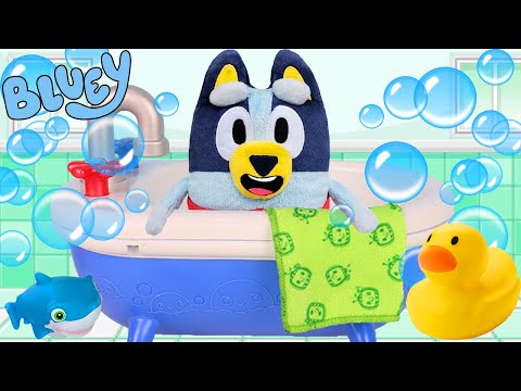 Bluey Baby Learns Good Hygiene with Night Routine