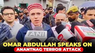 WATCH: J&K CM Omar Abdullah speaks on Policeman killed in terror attack in Anantnag | Kashmir News