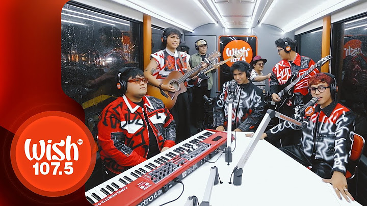 Cup of Joe performs "Misteryoso" LIVE on Wish 107.5 Bus