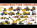 25 Mighty Construction Vehicles 🚜 | Big Machines for Kids
