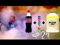 ЖИДКИЙ АЗОТ + КОКА-КОЛА + МЕНТОС | ЖИДКИЙ АЗОТ ВЫЛИЛИ В БАССЕЙН | Coca-Cola Swimming Pool!