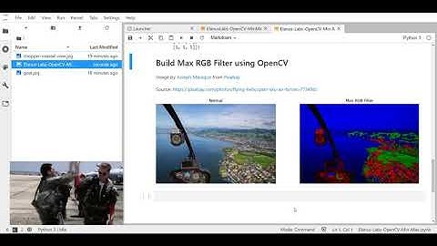 OpenCV Min Max Function Exploration and Build a Max RGB Filter