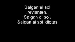 Video thumbnail of "Divididos - Salgan Al Sol (Con Letra)"