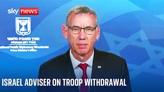 'We have to be ready for the long haul,' says Israeli adviser Mark Regev | Israel-Hamas war