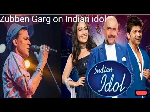 Zubeen Garg on indian idol 2022 maya moromore maya Song  Zubeen garg on indian idol stage tren