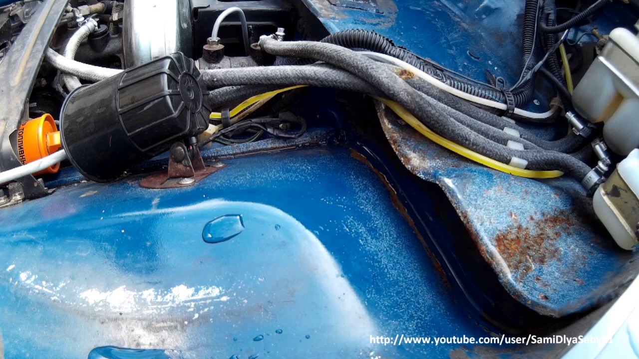 My super invention. Protection against rust under the hood of a car SUV