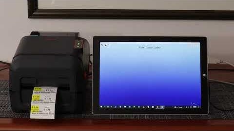 NETS-PG Bixolon XL5 Shelf Label Printing