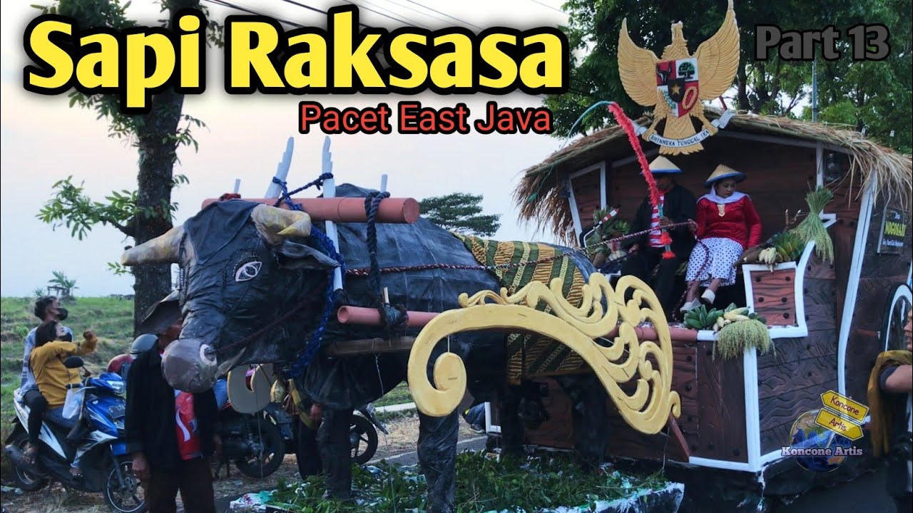 Sapi Raksasa Karnaval Megah Pacet East Java Part 13 - YouTube