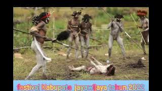 festival lemba baliem. perang suku