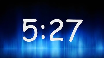 5:27 Minutes Timer / Countdown from 5min 27sec
