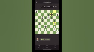 Solving daily puzzle 29-8-25#chess #chesspuzzle