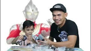 Cemboy unboxing ultraman ORB hasil jualan kelapa😂 #ultraman #ORB #cemboy