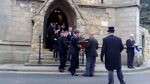 Jamie Kyne's funeral