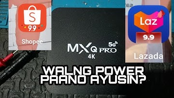 HOW TO REPAIR MXQ PRO 5G(4K) POWER PROBLEM