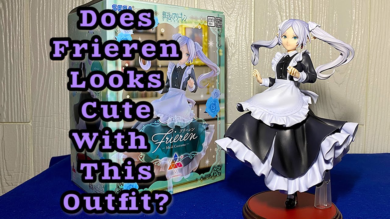 Unboxing Sega Luminasta Frieren Maid Version - YouTube