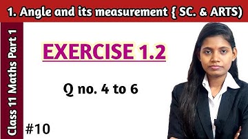 Class 11th maths part 1 chapter 1 exercise 1.2 question 4 to 6 science and arts lecture 10