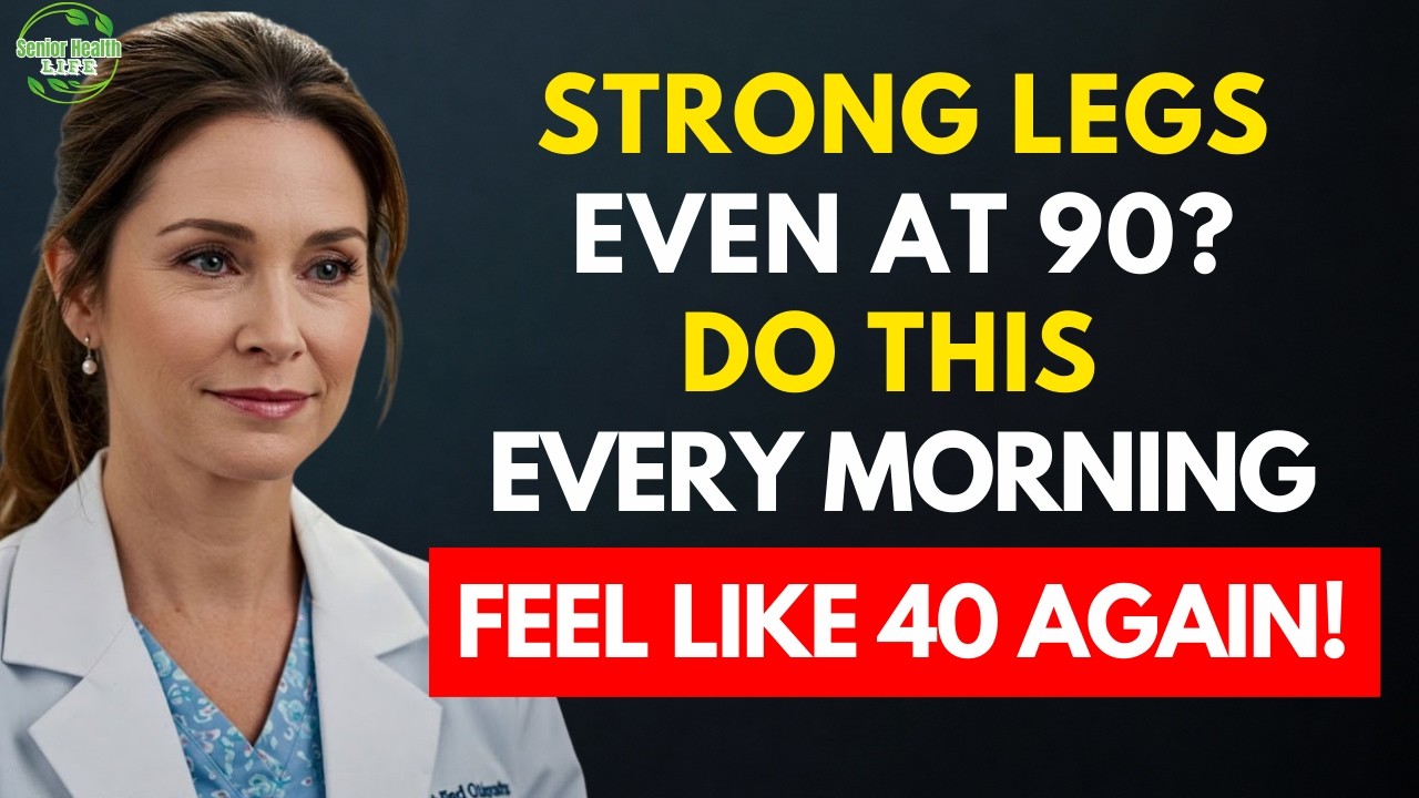 Want STRONGER Legs Even At 90? Do THIS Every Morning for Knee Pain Relief (Fast)