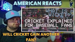 American Sports Fan Reacts to Cricket Explained for Baseball Fans