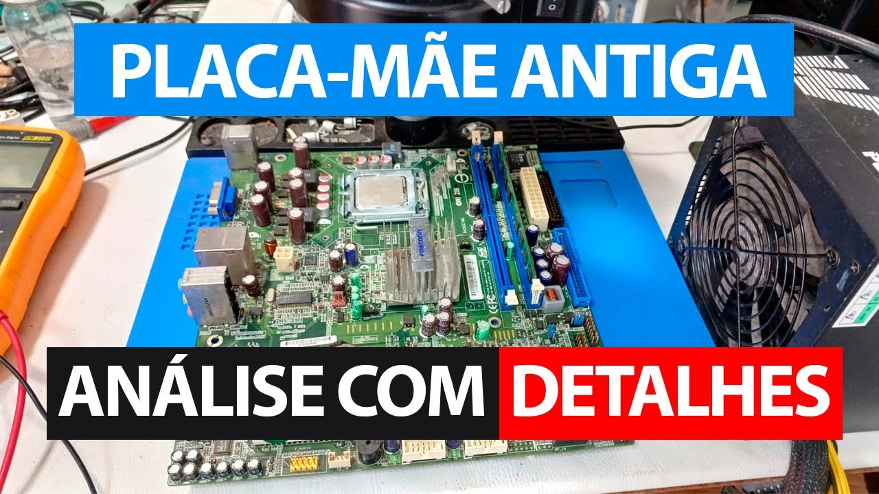 ✅️ COMO ANALISAR UMA PLACA MÃE QUE LIGA SEM VÍDEO | ANÁLISE COM DETALHES