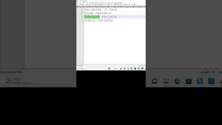 Type of variable in java